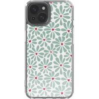 imoshion Design hoesje Apple iPhone 15 - Bloom Love Sage Green