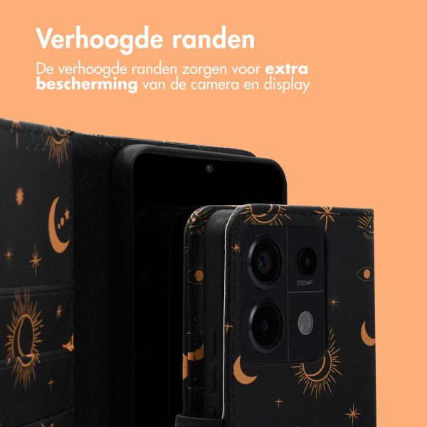 imoshion Design Bookcase Xiaomi Redmi Note 13 Pro (5G) / Poco X6 - Sky Black