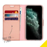 Accezz Wallet Softcase Bookcase Apple iPhone 12 (Pro) - Rosé Goud