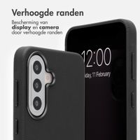 Accezz MagSafe Leather Backcover Samsung Galaxy A57 (5G) - Onyx Black