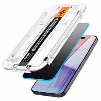 Spigen EZ Fit GLAS.tR met installatietray - Privacy Glass - 1 pack Apple iPhone 15 Pro