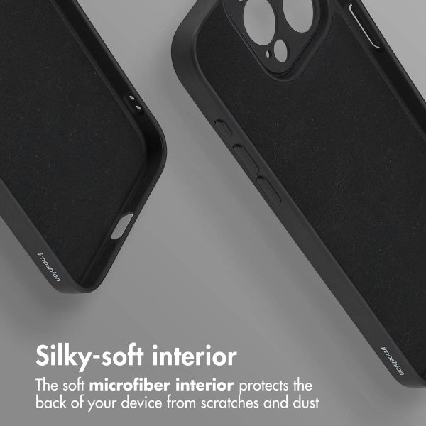 imoshion Colour Back Cover with MagSafe Apple iPhone 15 Pro Max - Black
