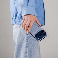 imoshion Color Backcover met Thin MagSafe Ring Google Pixel 11 / 11 Pro / 10 / 10 Pro - Donkerblauw