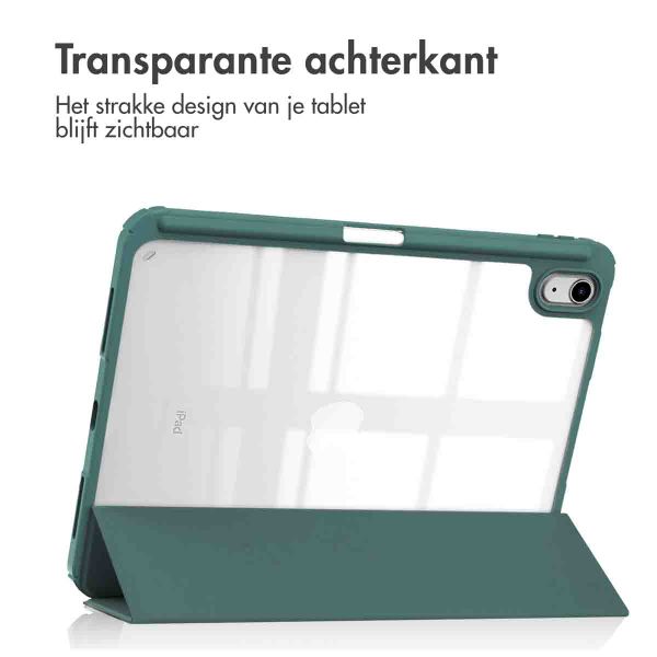 imoshion Trifold Hardcase Bookcase voor de iPad 10.9 (2022) - Groen