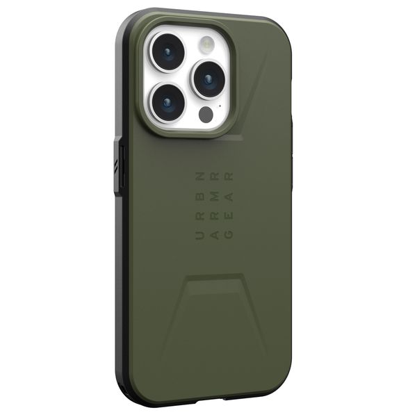 UAG Civilian Backcover MagSafe iPhone 15 Pro - Olive Drab