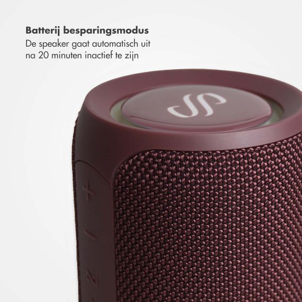 Selencia AquaPlay Bluetooth Speaker - Draadloze speaker - Waterproof - Bordeaux