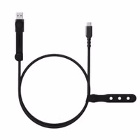 Fairphone LongLife USB-C naar USB-C/USB-A Oplaadkabel - 240W - 1 meter - Zwart