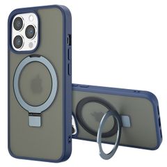 Accezz Ring Stand Backcover met MagSafe iPhone 13 Pro Max - Blue