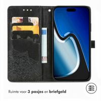 imoshion Mandala Bookcase Apple iPhone 15 - Zwart