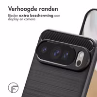 imoshion Brushed Backcover Google Pixel 10 Pro XL - Zwart