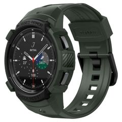 Spigen Rugged Armor™ Pro Case Samsung Galaxy Watch 4 - 46 mm - Military Green