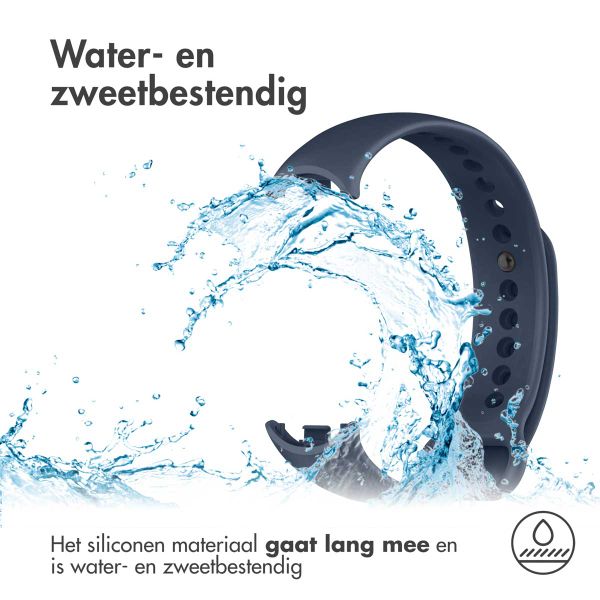 imoshion Siliconen Sport bandje Xiaomi Smart Band 8 / 9 - Donkerblauw