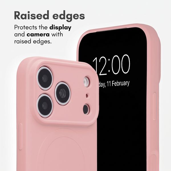 imoshion Colour Case with MagSafe Apple iPhone 18 Pro / 17 Pro - Light Pink