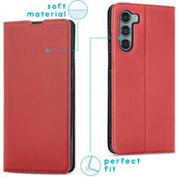 imoshion Slim Folio Bookcase Motorola Moto G200 - Rood