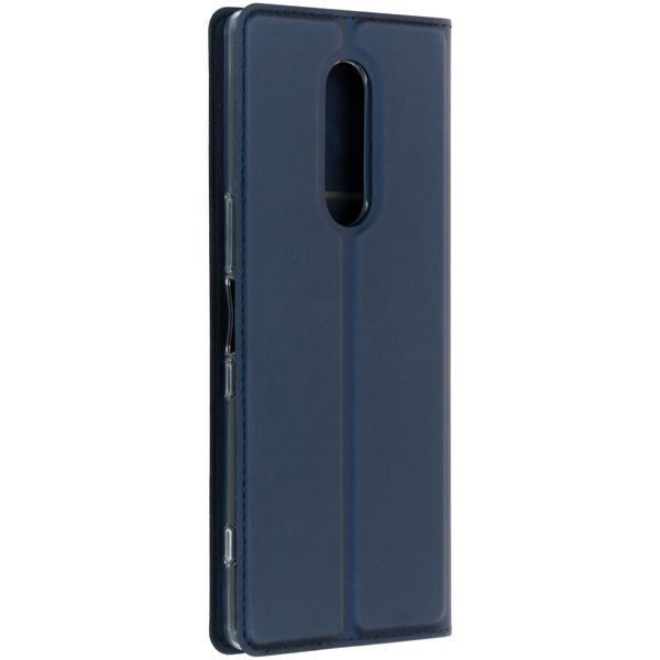 Dux Ducis Slim Softcase Bookcase Sony Xperia 1 - Blauw