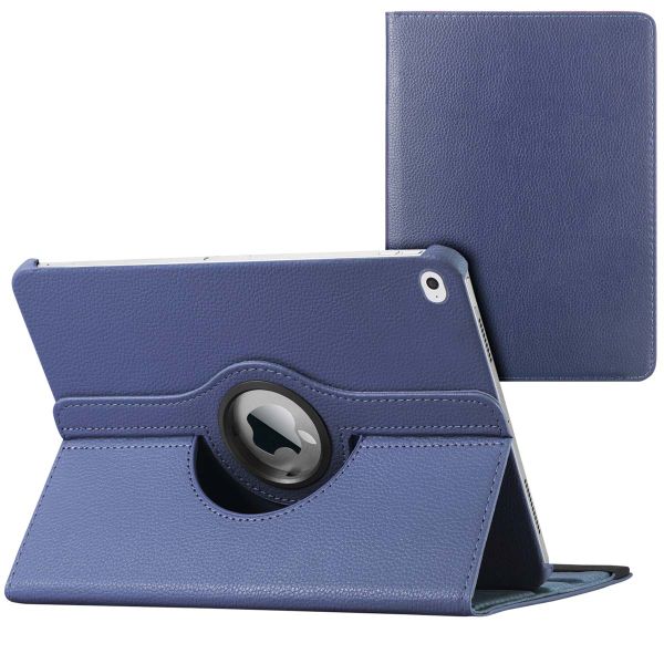 imoshion 360° draaibare Bookcase iPad Air 2 (2014) / Air 1 (2013) - Donkerblauw