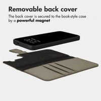 imoshion Detachable 2-in-1 Luxury Bookcase Samsung Galaxy S26 FE - Green