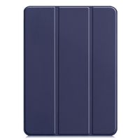 imoshion Trifold Bookcase Apple iPad Pro 12.9 (2020) / iPad Pro 12.9 (2018) - Donkerblauw