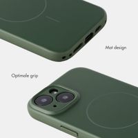 Accezz Grip Backcover met MagSafe Apple iPhone 13 - Donkergroen