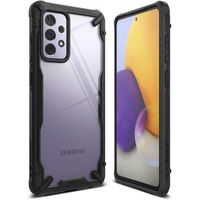 Ringke Fusion X Backcover Samsung Galaxy A72 - Zwart