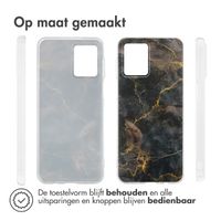 imoshion Design hoesje Motorola Moto G54 - Black Marble