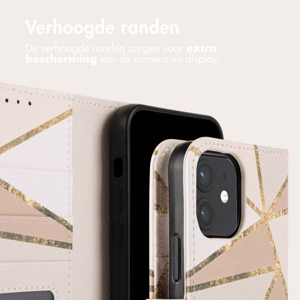 imoshion Design Bookcase Apple iPhone 11 - Beige Graphic