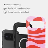 Selencia Vivid Backcover met MagSafe Google Pixel 11 Pro - Dream Swirl Pink