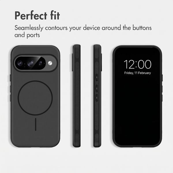 imoshion Colour Case with Thin MagSafe Ring Google Pixel 9 / 9 Pro - Black
