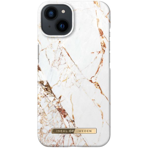 iDeal of Sweden Fashion Backcover iPhone 14 - Carrara Gold