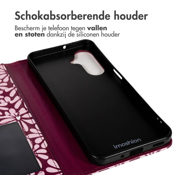 imoshion Design Bookcase Samsung Galaxy A36 - Bloom Love Blush