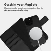 imoshion Uitneembare 2-in-1 Luxe Bookcase Apple iPhone 15 - Zwart