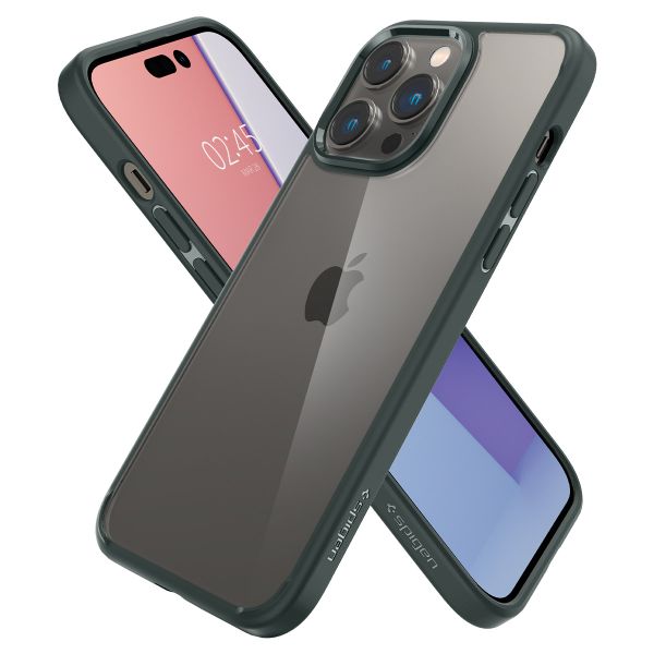 Spigen Ultra Hybrid Backcover iPhone 14 Pro - Groen