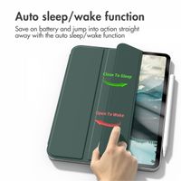 imoshion Magnetic Book Case Apple iPad Pro 11 (2025) M5 / (2024) M4 - Dark Green