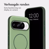 imoshion Color Backcover met Thin MagSafe Ring Google Pixel 9 / 9 Pro - Donkergroen