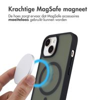 imoshion Color Guard Backcover met MagSafe iPhone 15 - Zwart