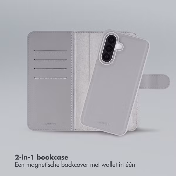 Accezz Edge Uitneembare Bookcase met MagSafe Samsung Galaxy A27 (5G) - Grijs