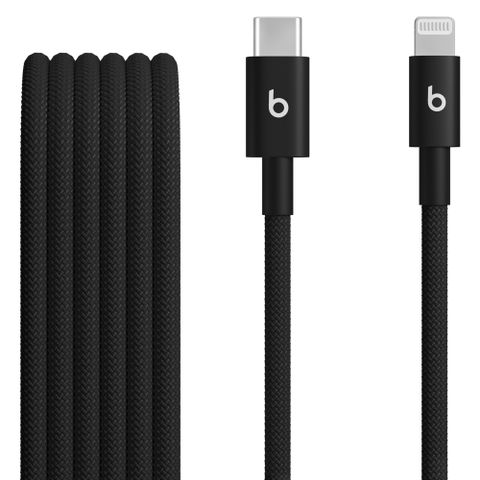 Beats Geweven USB-C naar Lightning kabel - 1,5 meter - Bolt Black