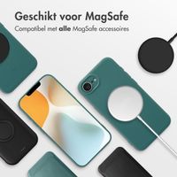 imoshion Color Backcover met MagSafe iPhone 16e - Donkergroen