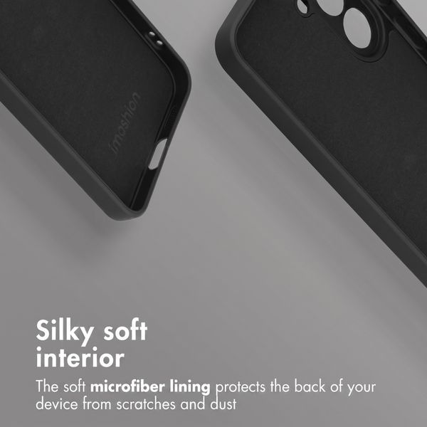 imoshion Colour Back Cover with MagSafe Samsung Galaxy S26 FE - Black