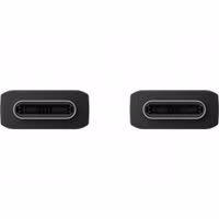 Samsung Originele USB-C naar USB-C kabel - 1 meter - 25 Watt + Originele Fast Charging Adapter USB-C Oplader - 25 Watt - Zwart