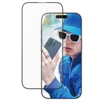 PanzerGlass Screenprotector Aluminium Frame Ultra Wide Fit met applicator Apple iPhone 16 Pro