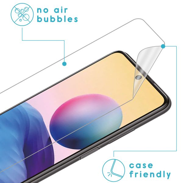 imoshion Screenprotector Folie 3 pack Xiaomi Redmi Note 10 (5G) / Redmi 10