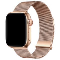 imoshion Milanees magnetisch bandje Apple Watch | 44/45/46/49 mm - Rose Gold