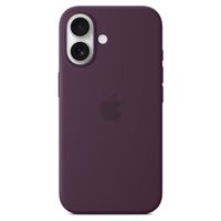 Apple Silicone Backcover MagSafe Apple iPhone 16 - Plum