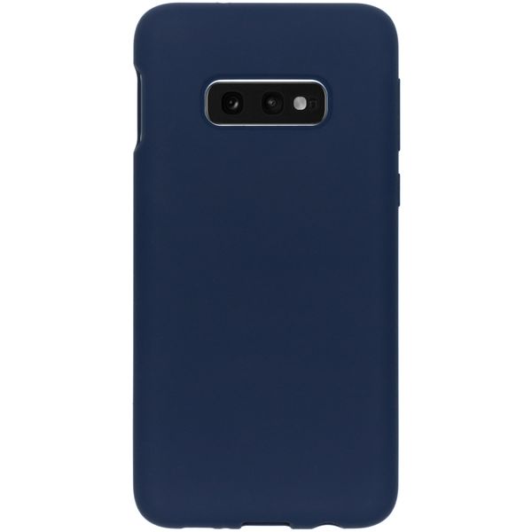 Accezz Liquid Silicone Backcover Samsung Galaxy S10e - Blauw