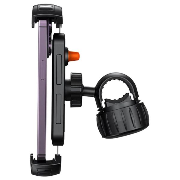 Baseus QuickGo Series Telefoonhouder fiets/motor/scooter - Verstelbaar - Universeel - Zwart
