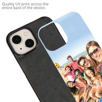 Ontwerp je eigen hardcase hoesje Apple iPhone 15 - Zwart