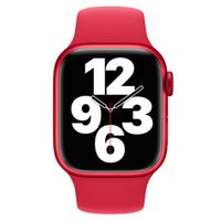 Apple Sport Band Apple Watch Series 1 t/m 9 / SE (38/40/41 mm) | Series 10 / 11 (42 mm) - Red