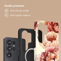 Selencia Vivid Backcover met MagSafe Samsung Galaxy S26 Ultra - Vintage Peony