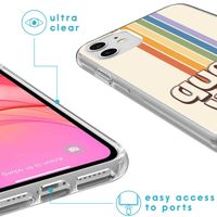 imoshion Design hoesje iPhone 11 - Rainbow Queer vibes